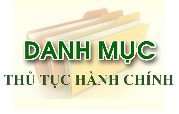 Công khai thủ tục hành chính thuộc thẩm quyền giải quyết của UBND xã Xuân Thu